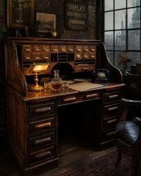  Roll-top Desk „Peaky Blinders“ 
